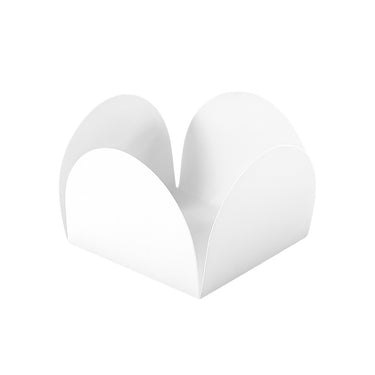 Plain White Mini Dessert Liners - 50 count